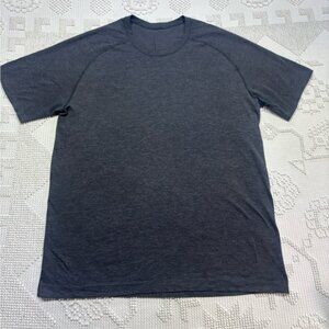 Lululemon Metal Vent Shirt XL Gray Black Outdoors Pullover Athleisure Yoga